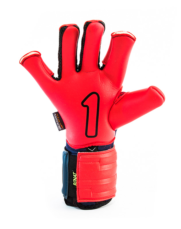 Guantes de Portero Rinat Fenix Superior Pro ROJO/AZUL MARINO - Golero Sport