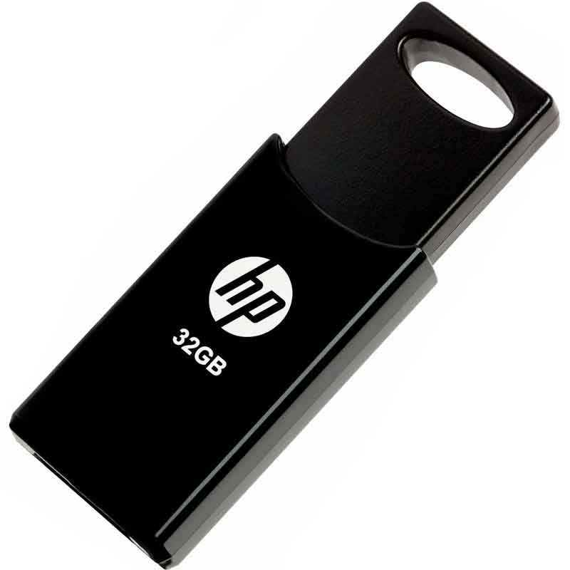 Memoria USB HP V212B 32GB 2.0 Retractil HPFD212B-32