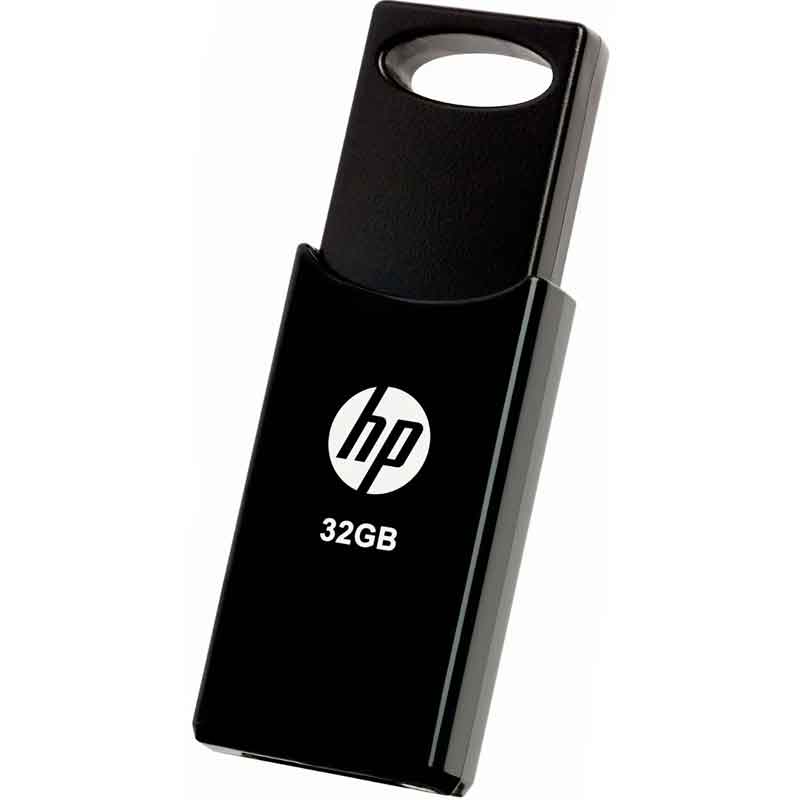 Memoria USB HP V212B 32GB 2.0 Retractil HPFD212B-32