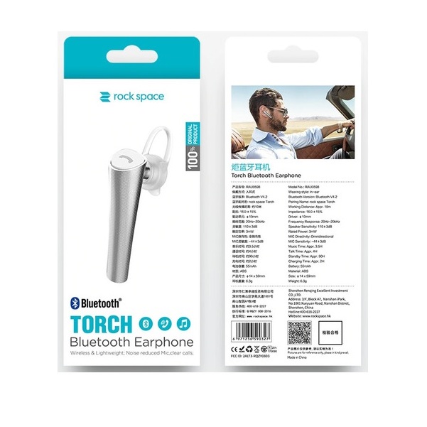 Audífonos Manos Libres Ejecutivos Bluetooth ROCKSPACE