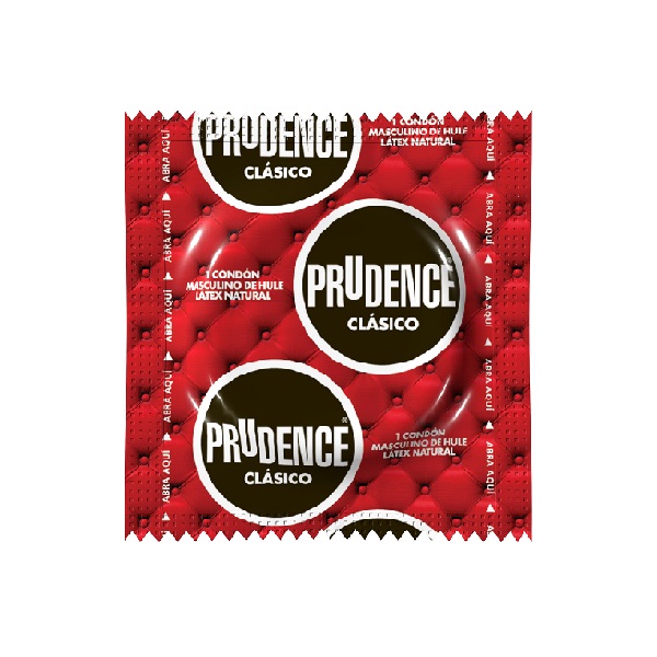 Caja Con 100 Condones Prudence Clásico Lubricados