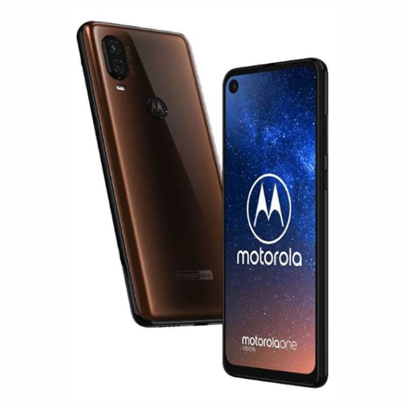 Celular Motorola Moto One Vision 128 Gb Moka Desbloqueado