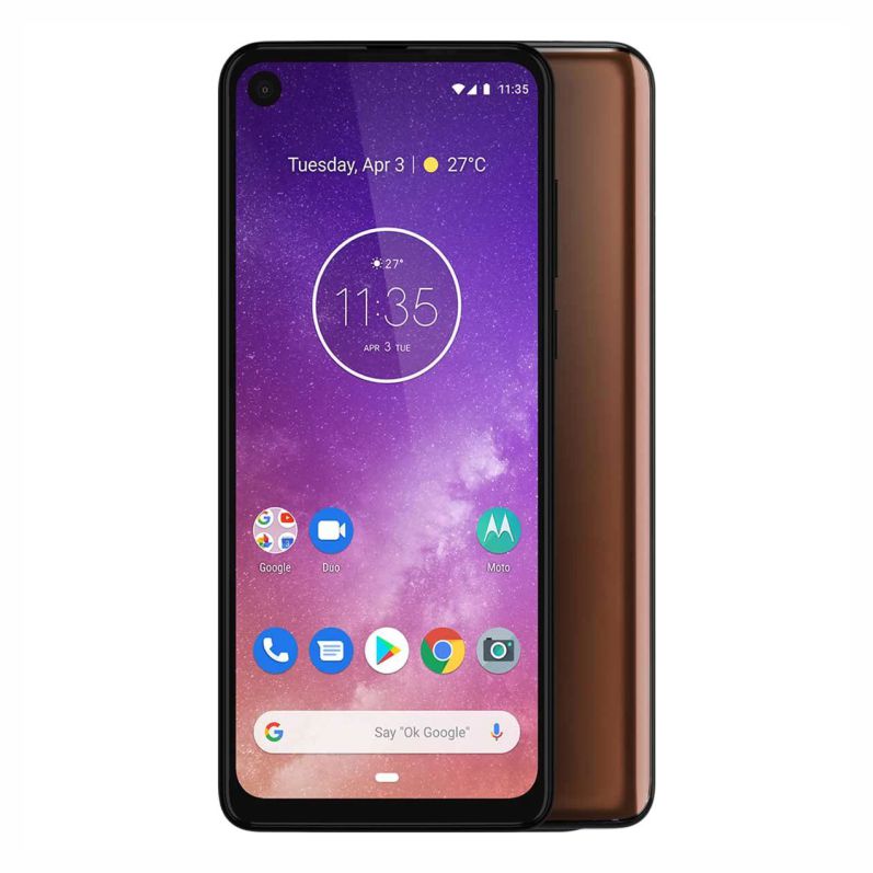 Celular Motorola Moto One Vision 128 Gb Moka Desbloqueado