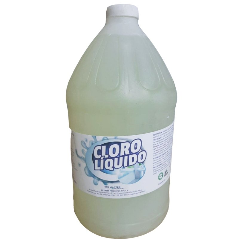 Cloro Liquido Para Limpieza De Superficies 1 Galon Biomaster