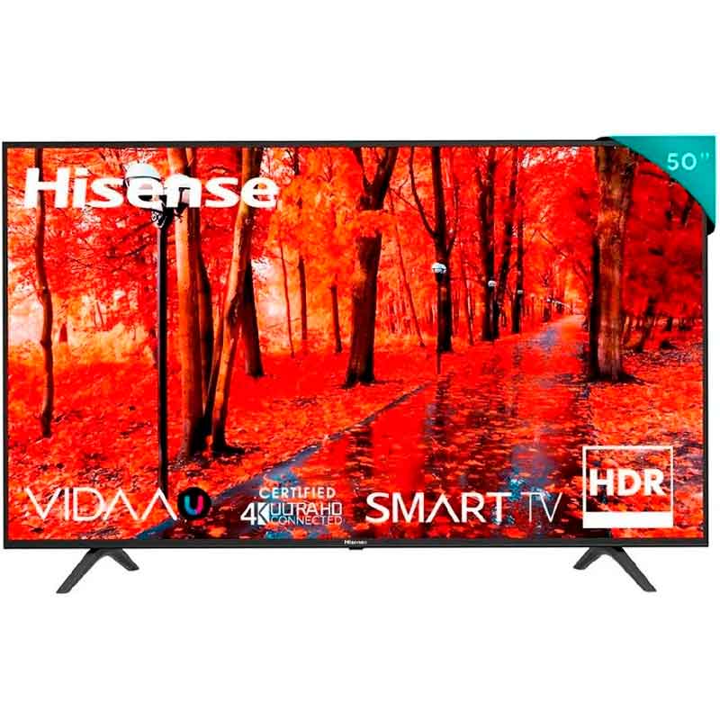 Pantalla HISENSE 50 Smart TV 4K HD 50H6F