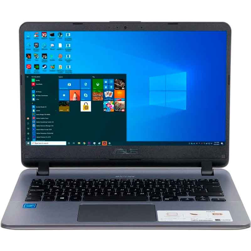 Laptop ASUS X407MA-BV016T Intel Dual Core N4000 4GB 500GB Pantalla 14 WiFi