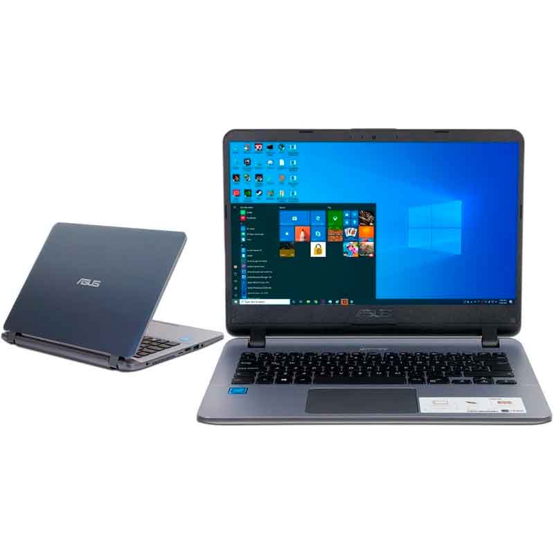 Laptop ASUS X407MA-BV016T Intel Dual Core N4000 4GB 500GB Pantalla 14 WiFi