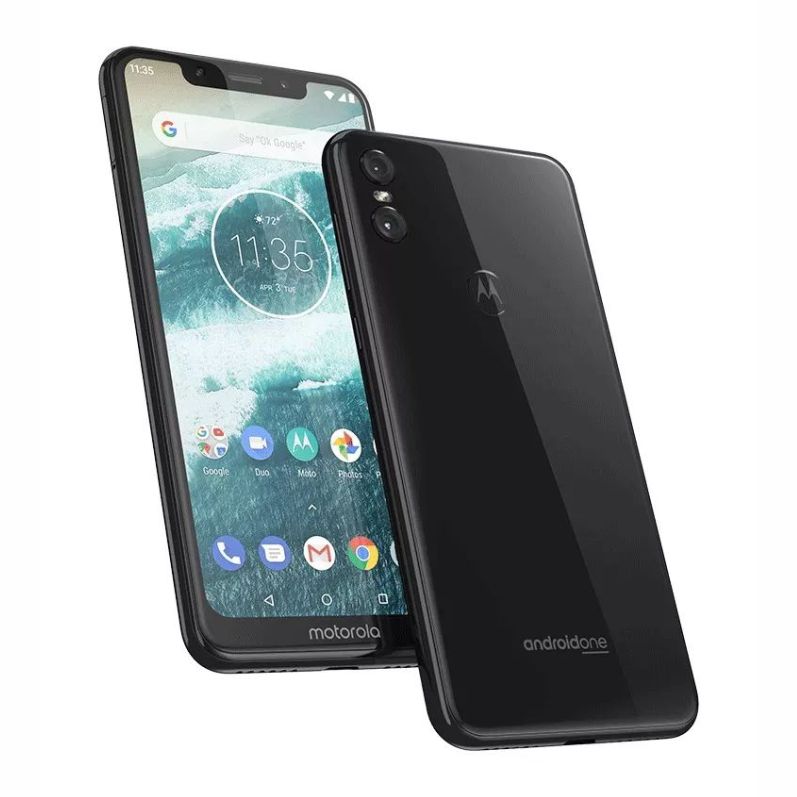 Celular Motorola Moto One Negro 32Gb + 3Gb Dual Sim