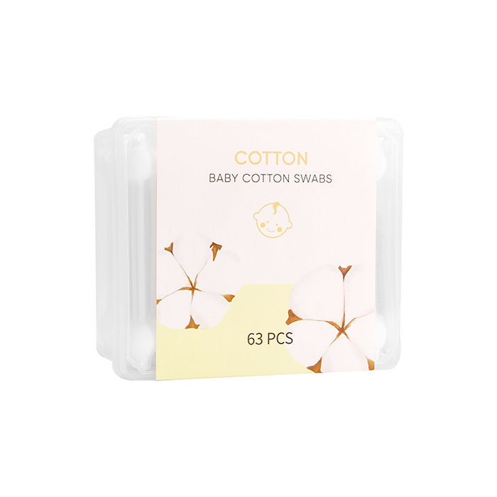 Cotonetes de algodón