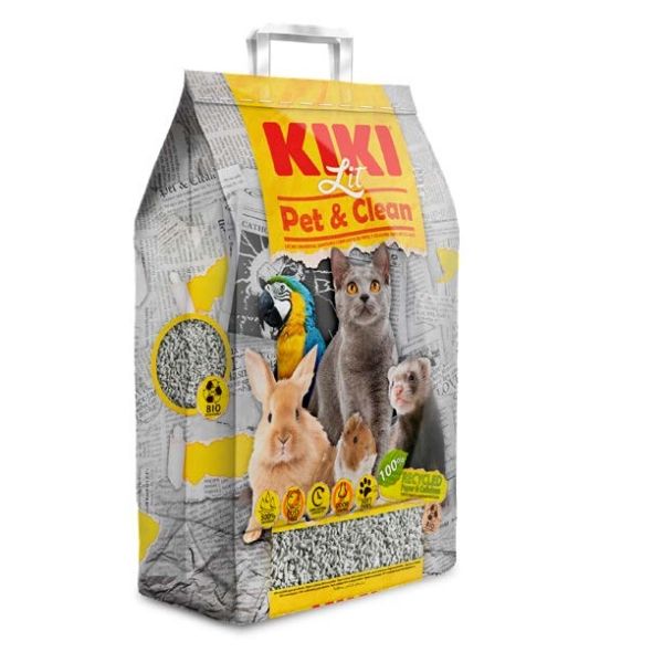 Sustituto De Arena Para Gatos Bidoegradable Marca Kiki 3 Kilos.
