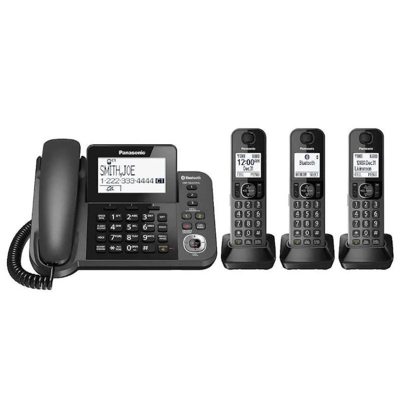 Telefono Inalambrico Panasonic KX-TG153C Contestador Call Block -Reacondicionado-
