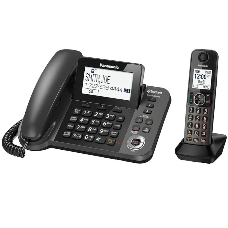 Telefono Inalambrico Panasonic KX-TGF380M Contestadora Call Id -Reacondicionado-