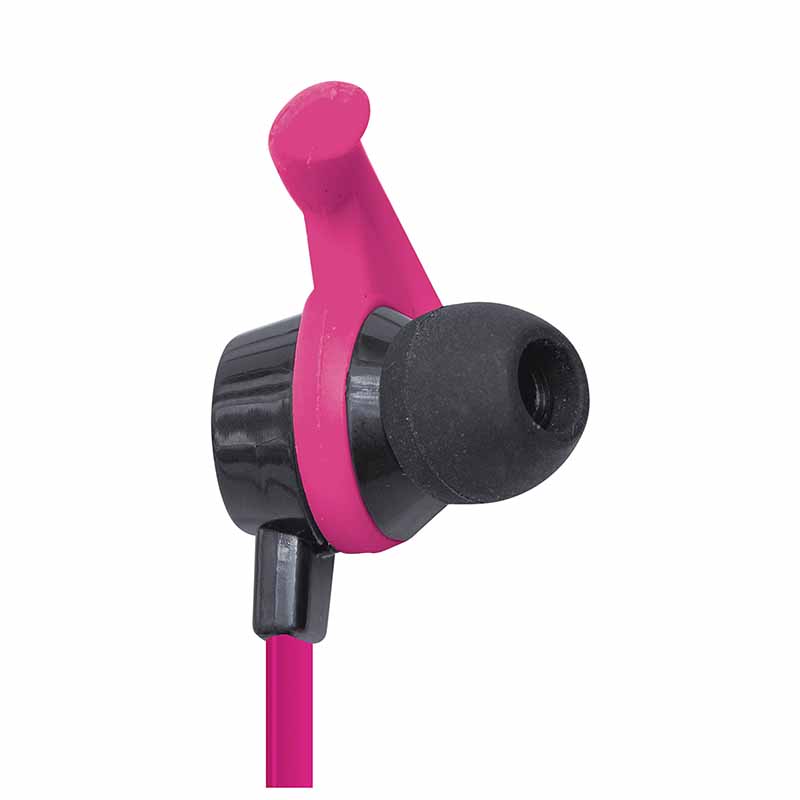 AudÃ­fonos Manos Libres con Sujetador de OÃ­do y Bluetooth en Color Rosa