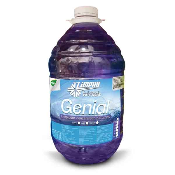 Limpiador de pisos Genial Morado Limpro de 5 Litros