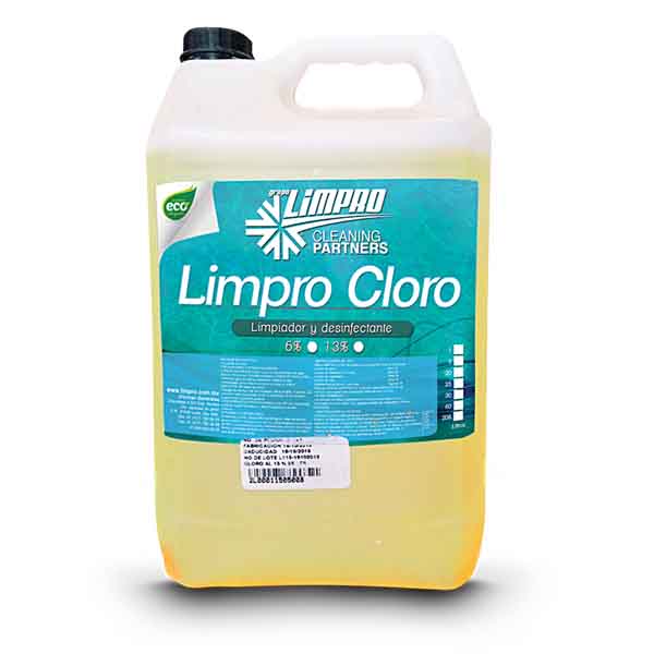 Cloro 6% Limpro De 5 Litros