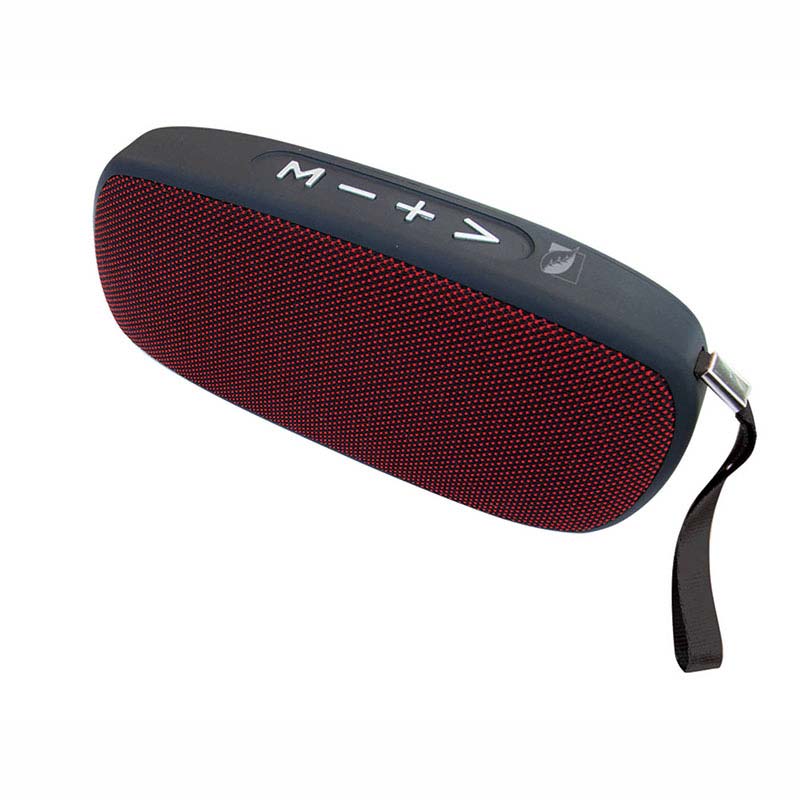 Bocina PortÃ¡til Recargable y Bluetooth con acabado Rubber