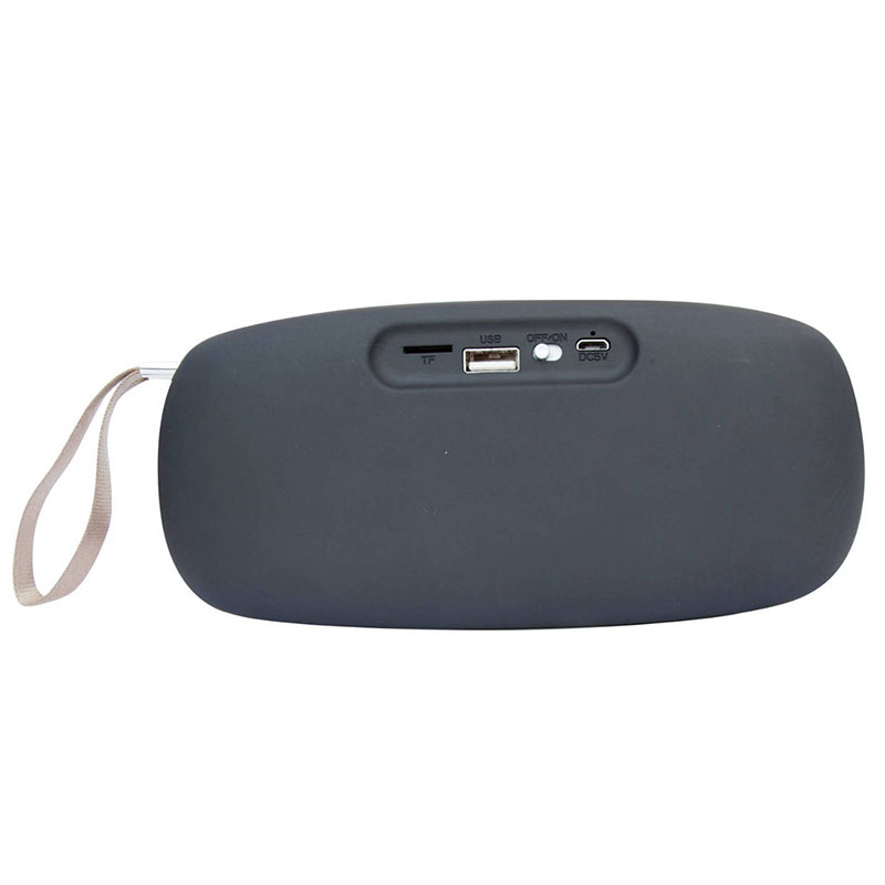 Bocina PortÃ¡til Recargable y Bluetooth con acabado Rubber