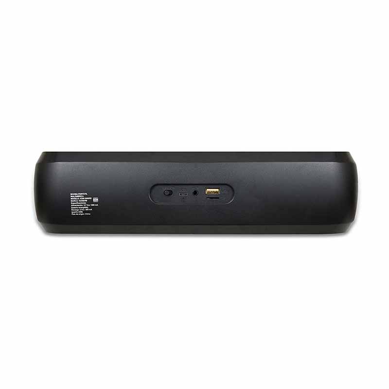 Bocina KSR-LINK Recargable con Bluetooth Color Negro - Kaiser