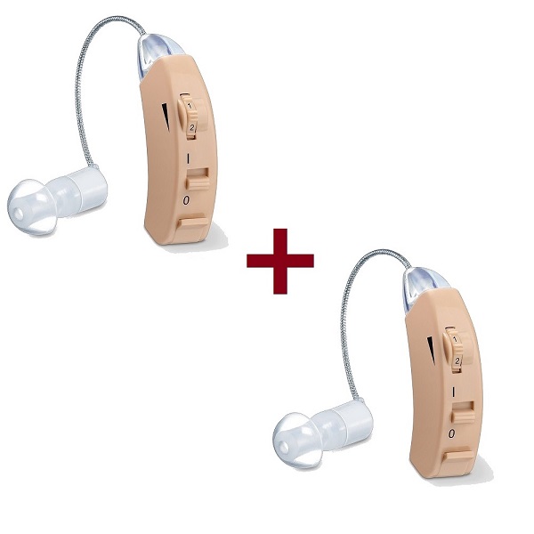 2 Piezas Audífono Auditivos Amplificador Sonido Ha50 Beurer