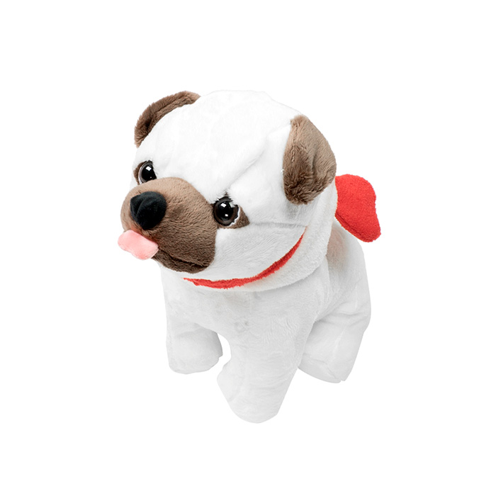 perro pug peluche
