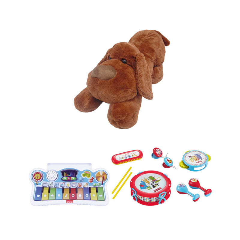 peluche musical fisher price