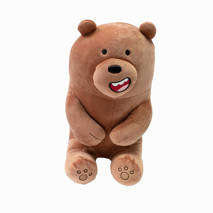 Peluche de Grizzly sentado - Osos Escandalosos