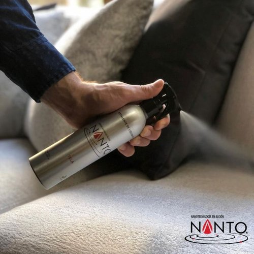Protector de telas contra líquidos NANTO-Sala Impecable paquete de 3 botellas 250 ml