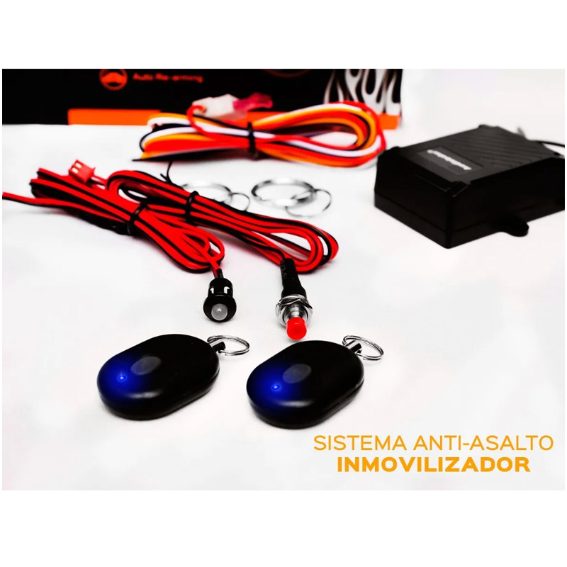 Inmovilizador Audiobahn De Presencia Antiasalto Alarma Carro