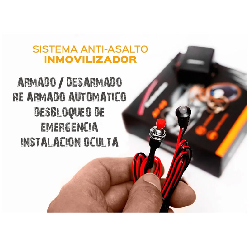 Inmovilizador Audiobahn De Presencia Antiasalto Alarma Carro