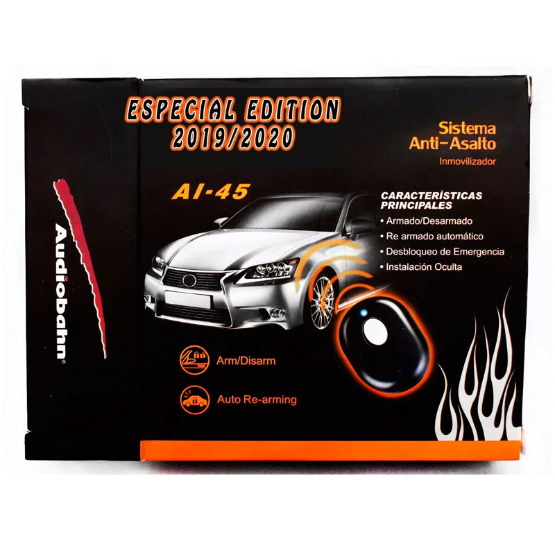 Inmovilizador Audiobahn De Presencia Antiasalto Alarma Carro