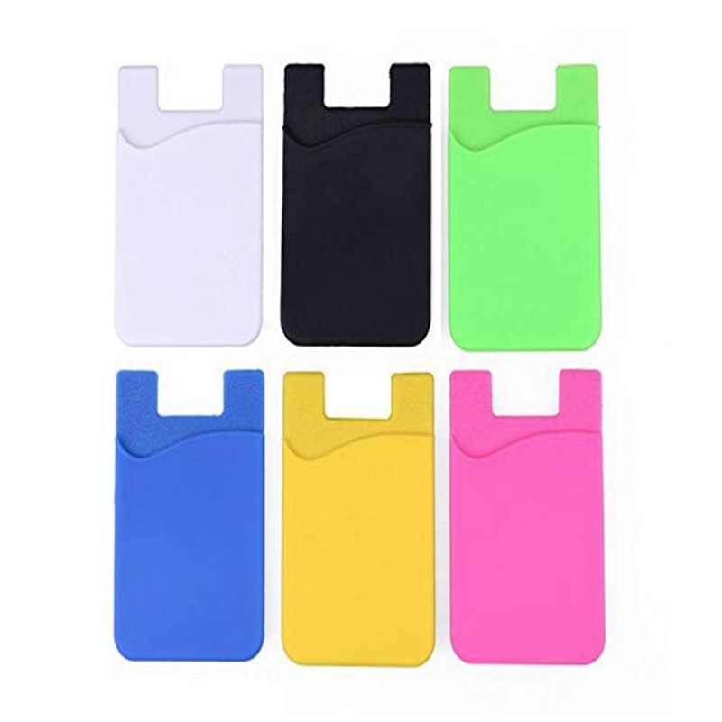 Tarjetero Adhesivo Latex Universal Para Celular O Funda