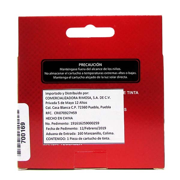 Cartucho de Tinta Compatible Nuevo con 73/73N Negro T073120