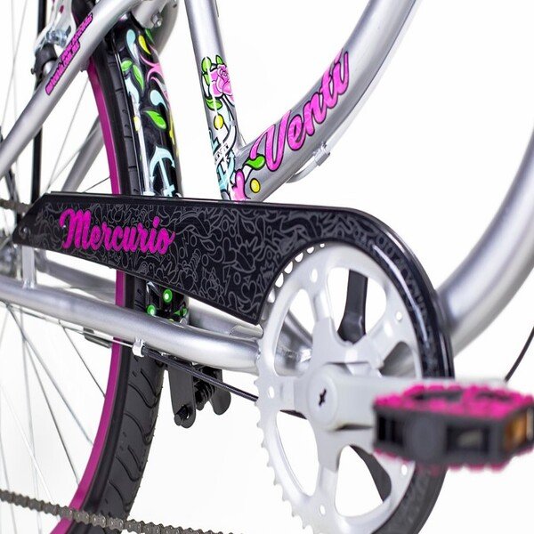 Oferta Limitada Bicicleta Mercurio Venty 24 6 Velocidades Gris 60*