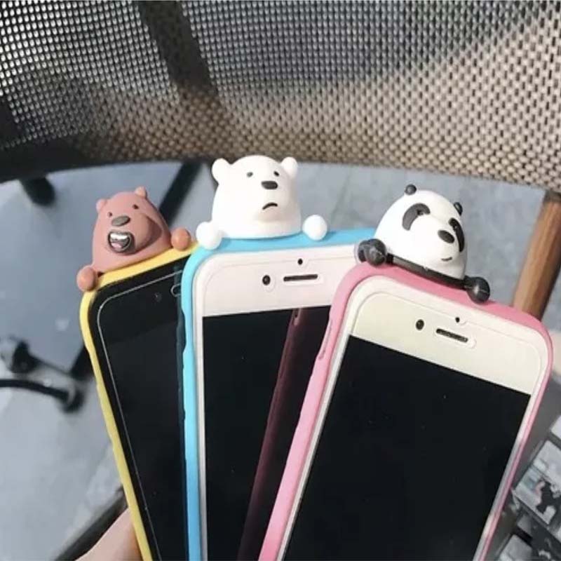 Funda Iphone X Xs XsMax Xr Osos Escandalosos 