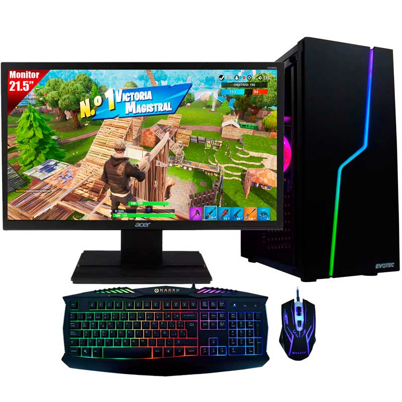 Xtreme Pc Gamer Radeon Vega 8 AMD Ryzen 3 8Gb 1Tb Monitor Wifi 