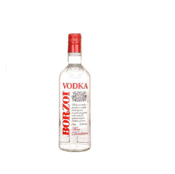 Vodka Borzoi Botella de 750 mL