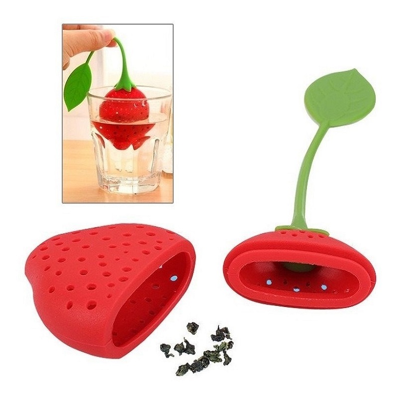 Infusor De Silicon Para Te Modelo Fresa Cocina Bebidas 