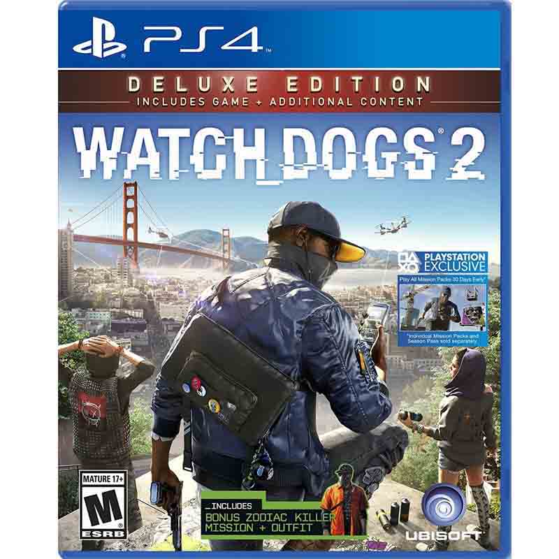Ps4 Juego Watch Dogs 2 Deluxe Edition Para Playstation 4