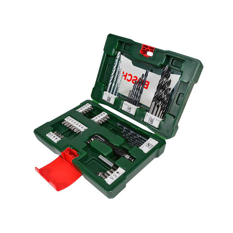 Kit Set Brocas Puntas Bosch Madera Metal Concreto 52Pz Bosch