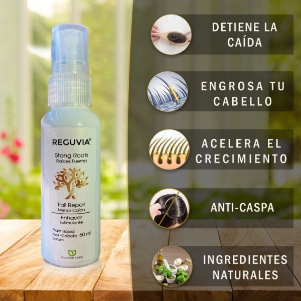 Spray  Reguvia  Para Crecer X3 Barba,ceja Y Cabello Garantizado!