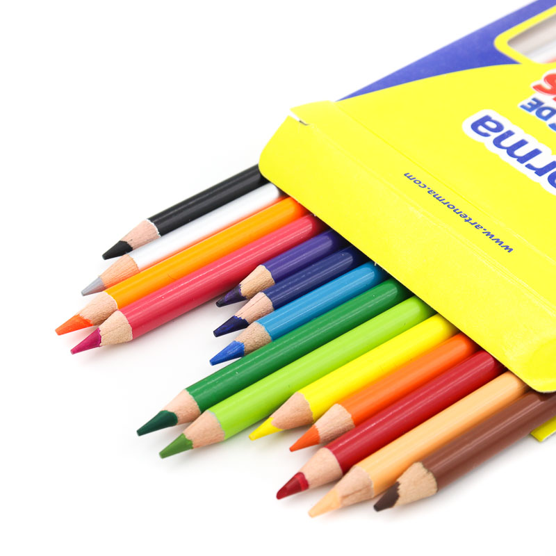 Lapices De Colores Norma Redondos 12+3 Pzas