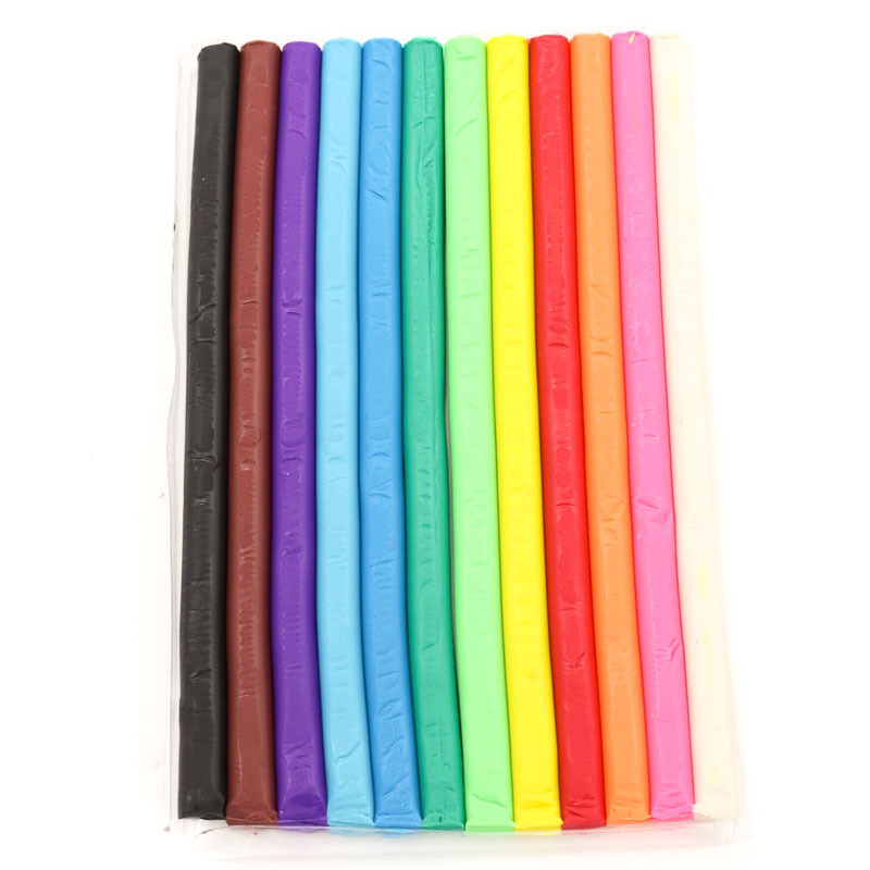 Plastilina Norma 12 Colores Barra Larga 220g