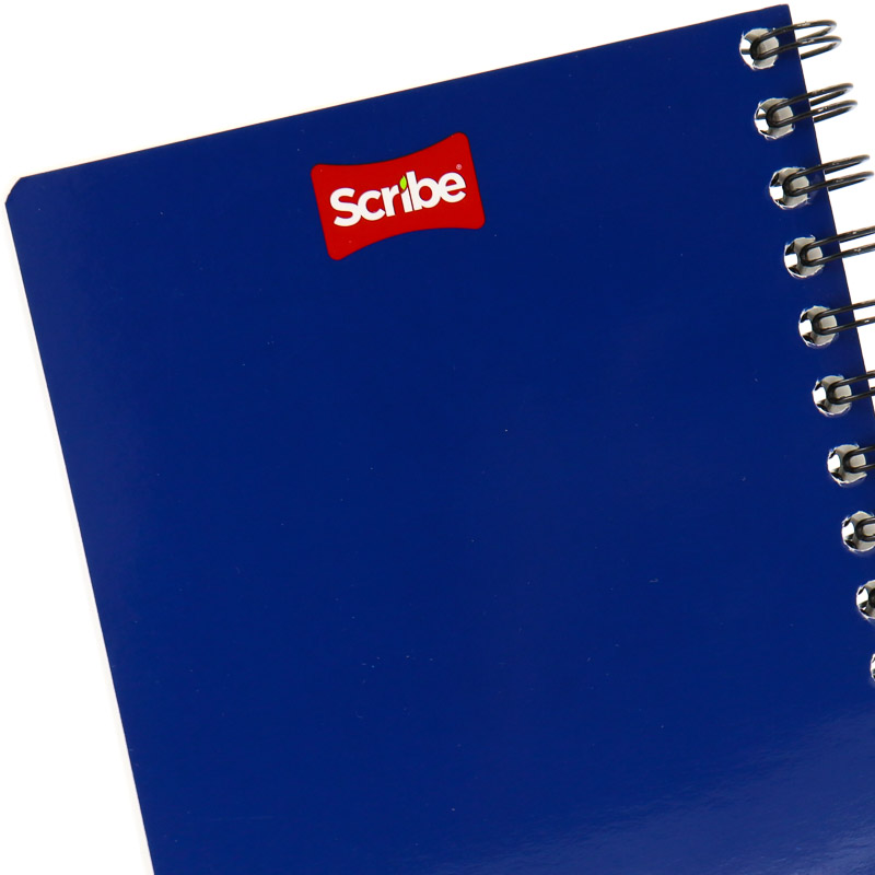 Cuaderno Scribe Doble Espiral Frances 100h Pasta Color