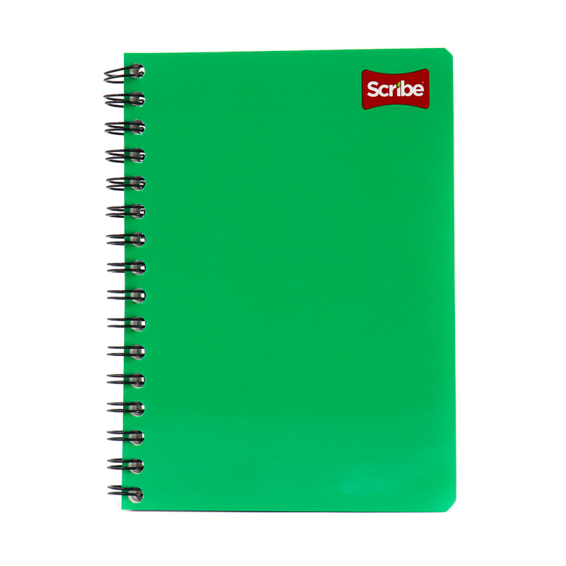 Cuaderno Scribe Doble Espiral Frances 100h Pasta Color