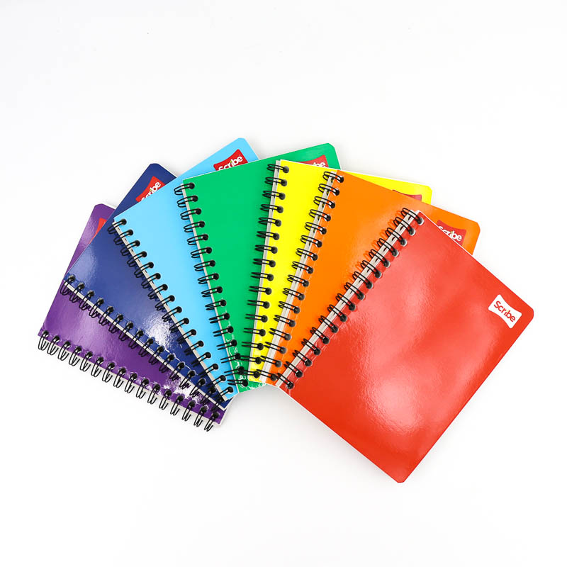 Cuaderno Scribe Doble Espiral Frances 100h Pasta Color