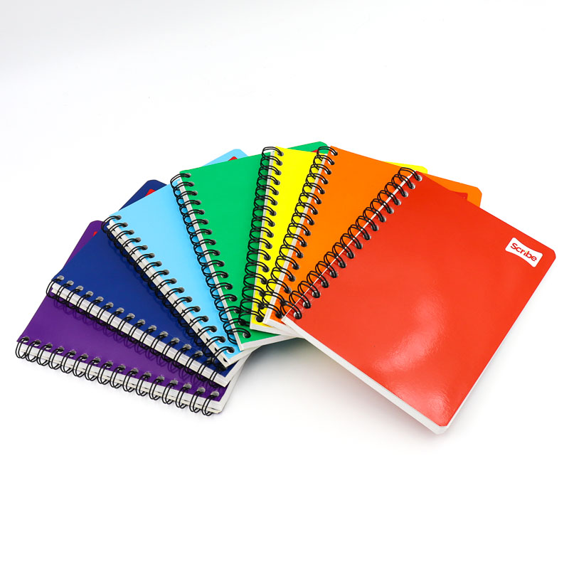 Cuaderno Scribe Doble Espiral Frances 100h Pasta Color