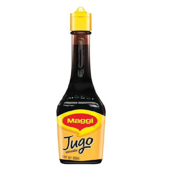 Maggi, Jugo Sazonar  PAQUETE de 3 pzas con 100 ml c/u.