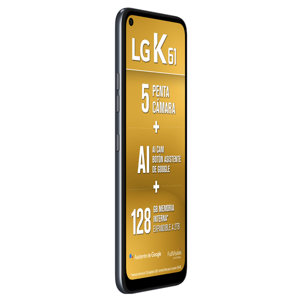 Celular LG LTE LM-Q630HA K61 Color GRIS Telcel