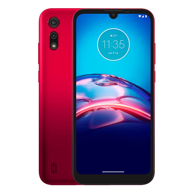 Celular MOTOROLA LTE XT2053-2 E6S Color ROJO Telcel