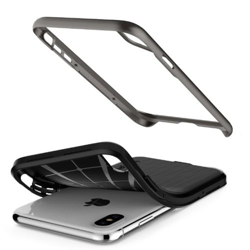 Funda Neo Hybrid Gunmetal Iphone XS Max Spigen